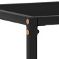 vidaXL Konsolentisch Schwarz 100x35x75 cm Hartglas vidaXL Konsolentisch Schwarz 100x35x75 cm Hartglas