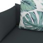 Palettensofa-Auflagen 4 Stk. Anthrazit Stoff Palettensofa-Auflagen 4 Stk. Anthrazit Stoff