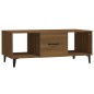 vidaXL Couchtisch Braun Eichen-Optik 102x50x40 cm Holzwerkstoff vidaXL Couchtisch Braun Eichen-Optik 102x50x40 cm Holzwerkstoff