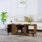 vidaXL Couchtisch Braun Eichen-Optik 102x50x40 cm Holzwerkstoff vidaXL Couchtisch Braun Eichen-Optik 102x50x40 cm Holzwerkstoff