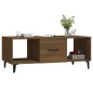 vidaXL Couchtisch Braun Eichen-Optik 102x50x40 cm Holzwerkstoff vidaXL Couchtisch Braun Eichen-Optik 102x50x40 cm Holzwerkstoff