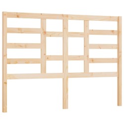 vidaXL Kopfteil 126x4x104 cm Massivholz Kiefer