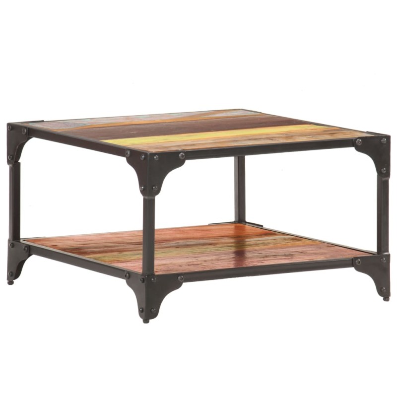 vidaXL Couchtisch 60x60x35 cm Altholz Massiv vidaXL Couchtisch 60x60x35 cm Altholz Massiv