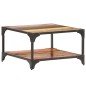 vidaXL Couchtisch 60x60x35 cm Altholz Massiv vidaXL Couchtisch 60x60x35 cm Altholz Massiv
