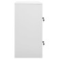vidaXL Schließfachschrank Hellgrau und Blau 90x45x92,5 cm Stahl vidaXL Schließfachschrank Hellgrau und Blau 90x45x92,5 cm Stahl