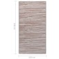 vidaXL Outdoor-Teppich Braun 160x230 cm PP vidaXL Outdoor-Teppich Braun 160x230 cm PP
