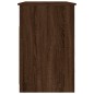vidaXL Schreibtisch mit Schubladen Braun Eichen-Optik 102x50x76 cm vidaXL Schreibtisch mit Schubladen Braun Eichen-Optik 102x50x76 cm