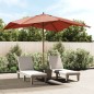 vidaXL Sonnenschirm mit Holzmast Terrakotta 300x300x273 cm vidaXL Sonnenschirm mit Holzmast Terrakotta 300x300x273 cm