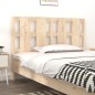 vidaXL Bett-Kopfteil 125,5x4x100 cm Massivholz Kiefer