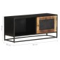 vidaXL TV-Schrank 90x30x40 cm Raues Mangoholz vidaXL TV-Schrank 90x30x40 cm Raues Mangoholz