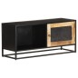 vidaXL TV-Schrank 90x30x40 cm Raues Mangoholz vidaXL TV-Schrank 90x30x40 cm Raues Mangoholz