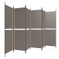 vidaXL 6-tlg. Paravent Anthrazit 300x180 cm Stoff vidaXL 6-tlg. Paravent Anthrazit 300x180 cm Stoff