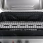 Gasgrill mit Beistelltisch auf 3 Ebenen Schwarz und Silbern Gasgrill mit Beistelltisch auf 3 Ebenen Schwarz und Silbern
