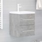 vidaXL Waschbeckenunterschrank Betongrau 41x38,5x48 cm Holzwerkstoff vidaXL Waschbeckenunterschrank Betongrau 41x38,5x48 cm Holzwerkstoff