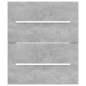 vidaXL Waschbeckenunterschrank Betongrau 41x38,5x48 cm Holzwerkstoff vidaXL Waschbeckenunterschrank Betongrau 41x38,5x48 cm Holzwerkstoff