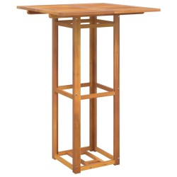 vidaXL Bistrotisch 75x75x110 cm Massivholz Akazie