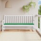 Gartenbank-Auflage Grün 200x50x3 cm Oxford-Gewebe Gartenbank-Auflage Grün 200x50x3 cm Oxford-Gewebe