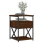 vidaXL Nachttische 2 Stk. Braun Eichen-Optik 40x42x55 cm Holzwerkstoff vidaXL Nachttische 2 Stk. Braun Eichen-Optik 40x42x55 cm Holzwerkstoff