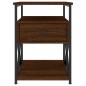 vidaXL Nachttische 2 Stk. Braun Eichen-Optik 40x42x55 cm Holzwerkstoff vidaXL Nachttische 2 Stk. Braun Eichen-Optik 40x42x55 cm Holzwerkstoff