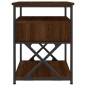 vidaXL Nachttische 2 Stk. Braun Eichen-Optik 40x42x55 cm Holzwerkstoff vidaXL Nachttische 2 Stk. Braun Eichen-Optik 40x42x55 cm Holzwerkstoff