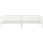 vidaXL Tagesbett Weiß Kiefer Massivholz 90x200 cm vidaXL Tagesbett Weiß Kiefer Massivholz 90x200 cm