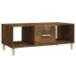 vidaXL Couchtisch Räuchereiche 102x50x40 cm Holzwerkstoff vidaXL Couchtisch Räuchereiche 102x50x40 cm Holzwerkstoff