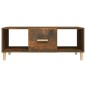 vidaXL Couchtisch Räuchereiche 102x50x40 cm Holzwerkstoff vidaXL Couchtisch Räuchereiche 102x50x40 cm Holzwerkstoff