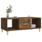 vidaXL Couchtisch Räuchereiche 102x50x40 cm Holzwerkstoff vidaXL Couchtisch Räuchereiche 102x50x40 cm Holzwerkstoff