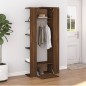 vidaXL Flurschrank Braun Eichen-Optik 97,5x37x99 cm Holzwerkstoff vidaXL Flurschrank Braun Eichen-Optik 97,5x37x99 cm Holzwerkstoff