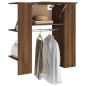 vidaXL Flurschrank Braun Eichen-Optik 97,5x37x99 cm Holzwerkstoff vidaXL Flurschrank Braun Eichen-Optik 97,5x37x99 cm Holzwerkstoff