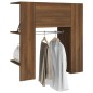 vidaXL Flurschrank Braun Eichen-Optik 97,5x37x99 cm Holzwerkstoff vidaXL Flurschrank Braun Eichen-Optik 97,5x37x99 cm Holzwerkstoff