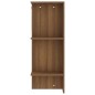 vidaXL Flurschrank Braun Eichen-Optik 97,5x37x99 cm Holzwerkstoff vidaXL Flurschrank Braun Eichen-Optik 97,5x37x99 cm Holzwerkstoff