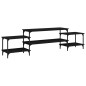 vidaXL TV-Schrank Schwarz 197x35x52 cm Holzwerkstoff vidaXL TV-Schrank Schwarz 197x35x52 cm Holzwerkstoff