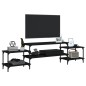 vidaXL TV-Schrank Schwarz 197x35x52 cm Holzwerkstoff vidaXL TV-Schrank Schwarz 197x35x52 cm Holzwerkstoff