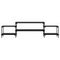 vidaXL TV-Schrank Schwarz 197x35x52 cm Holzwerkstoff vidaXL TV-Schrank Schwarz 197x35x52 cm Holzwerkstoff