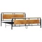 vidaXL Bett Metall 200x200 cm vidaXL Bett Metall 200x200 cm