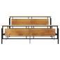 vidaXL Bett Metall 200x200 cm vidaXL Bett Metall 200x200 cm