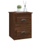 vidaXL Wand-Nachttische 2 Stk. Braun Eichen-Optik 41,5x36x53 cm vidaXL Wand-Nachttische 2 Stk. Braun Eichen-Optik 41,5x36x53 cm