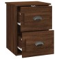 vidaXL Wand-Nachttische 2 Stk. Braun Eichen-Optik 41,5x36x53 cm vidaXL Wand-Nachttische 2 Stk. Braun Eichen-Optik 41,5x36x53 cm
