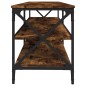 vidaXL TV-Schrank Räuchereiche 160x40x50 cm Holzwerkstoff vidaXL TV-Schrank Räuchereiche 160x40x50 cm Holzwerkstoff