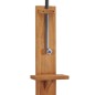 vidaXL Gartendusche 75x75x210 cm Massivholz Teak vidaXL Gartendusche 75x75x210 cm Massivholz Teak