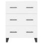 Highboard Weiß 69,5x34x180 cm Holzwerkstoff Highboard Weiß 69,5x34x180 cm Holzwerkstoff