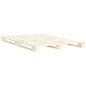 vidaXL Palettenbett Massivholz Kiefer 200×200 cm vidaXL Palettenbett Massivholz Kiefer 200×200 cm