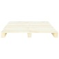 vidaXL Palettenbett Massivholz Kiefer 200×200 cm vidaXL Palettenbett Massivholz Kiefer 200×200 cm