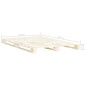 vidaXL Palettenbett Massivholz Kiefer 200×200 cm vidaXL Palettenbett Massivholz Kiefer 200×200 cm