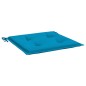 Gartenstuhl-Kissen 2 Stk. Blau 50x50x3 cm Oxford-Gewebe Gartenstuhl-Kissen 2 Stk. Blau 50x50x3 cm Oxford-Gewebe