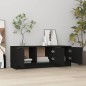 vidaXL TV-Schrank Schwarz 102x35x36,5 cm Holzwerkstoff vidaXL TV-Schrank Schwarz 102x35x36,5 cm Holzwerkstoff