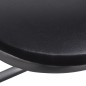 vidaXL Klappbare Esszimmerstühle 6 Stk. Schwarz Kunstleder und Stahl vidaXL Klappbare Esszimmerstühle 6 Stk. Schwarz Kunstleder und Stahl