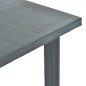 vidaXL Gartentisch Grün 80 x 75 x 72 cm Kunststoff vidaXL Gartentisch Grün 80 x 75 x 72 cm Kunststoff