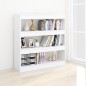 vidaXL Bücherregal/Raumteiler Weiß 100x30x103 cm vidaXL Bücherregal/Raumteiler Weiß 100x30x103 cm